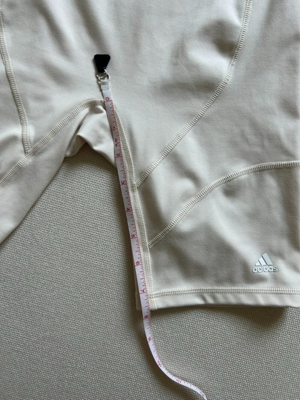 Adidas Bundle of Light Blue and Cream Yoga Bike Shorts - Picture 15 of 15